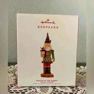 Hallmark 1st in Noble Nutcracker Series Prince of The Forest 2019 NEW Ornament